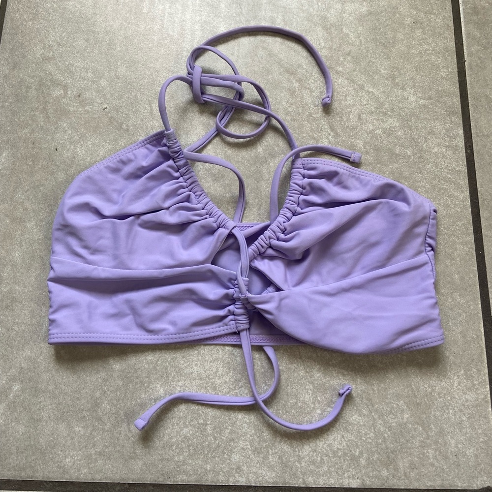SHEIN Lavender Bralette Crop Top
